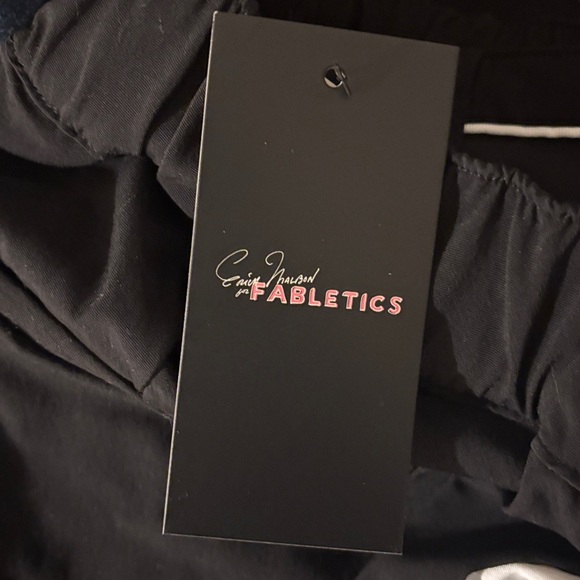 Fabletics Year Round Terry Stripe Wide Leg Pant Size Large (regular) NWTS - Picture 16 of 16